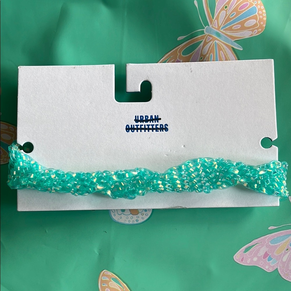 Urban Outfitters Turquoise Beaded Necklace